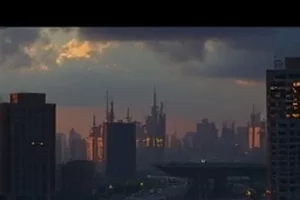 动画零号画室封面，空画室与未完成的巨大画布